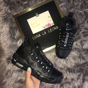 NWT Nike Air More Money (GS) Sneakers, AH5215001, 6.5 women
